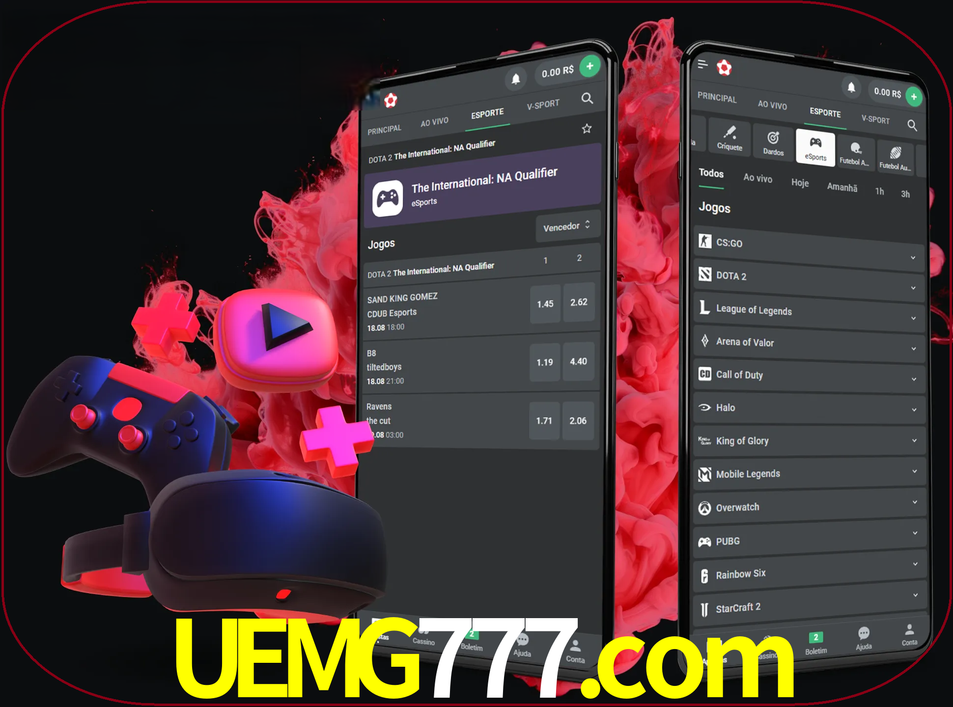 Para ter a aplicação móvel uemg777 no seu smartphone, basta descarregar o ficheiro apk e seguir as instruções.