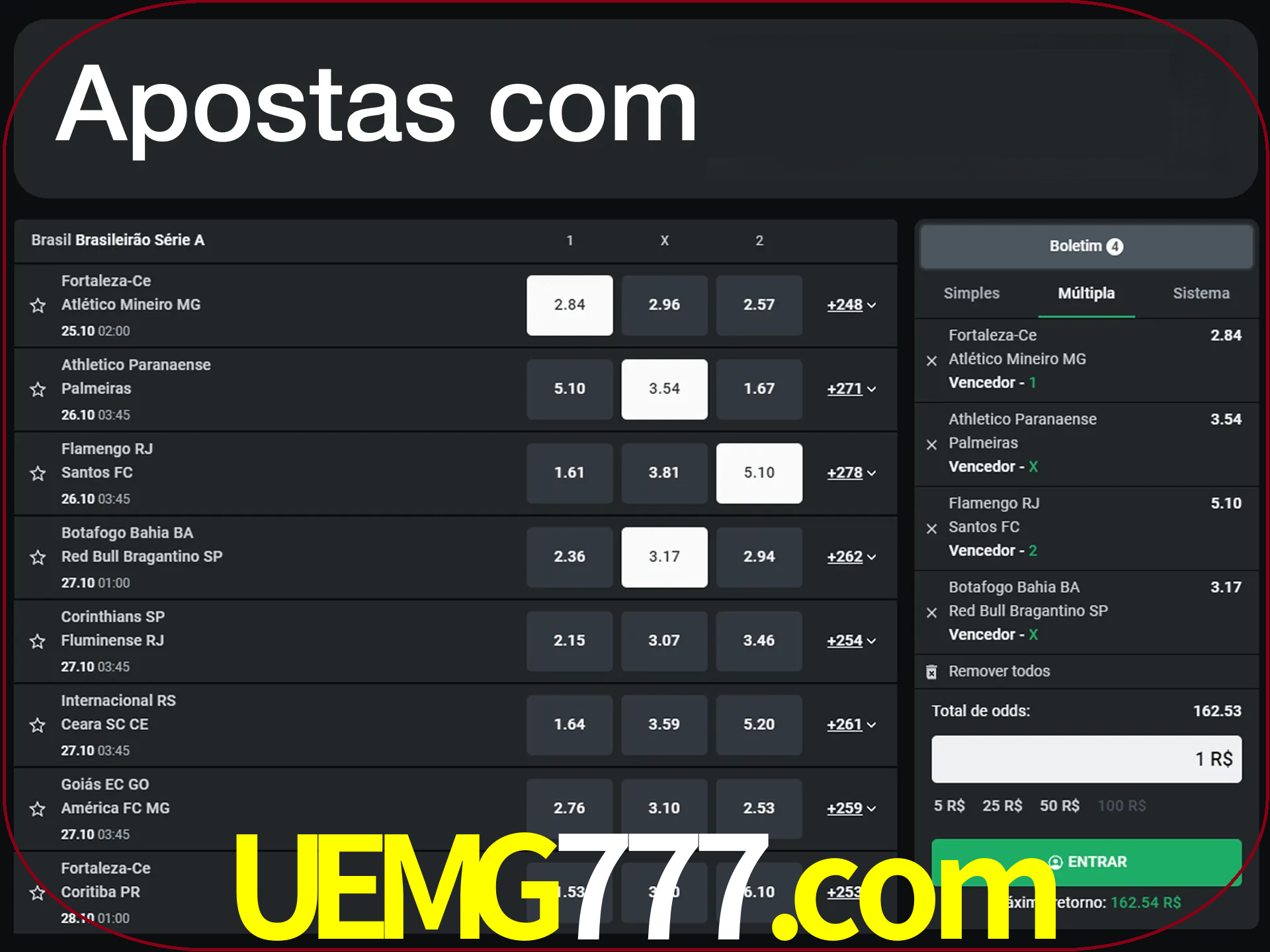 Aposte em vários diciplines com LeonBet.