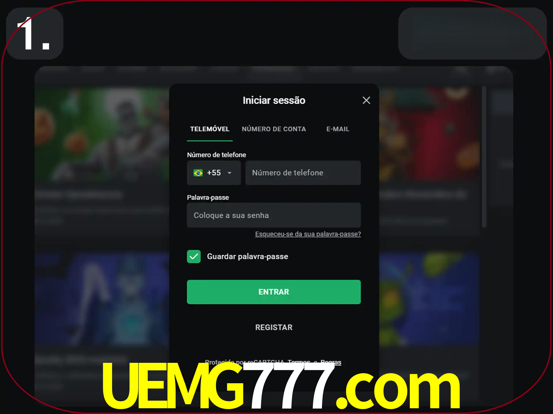 Acesse o site.