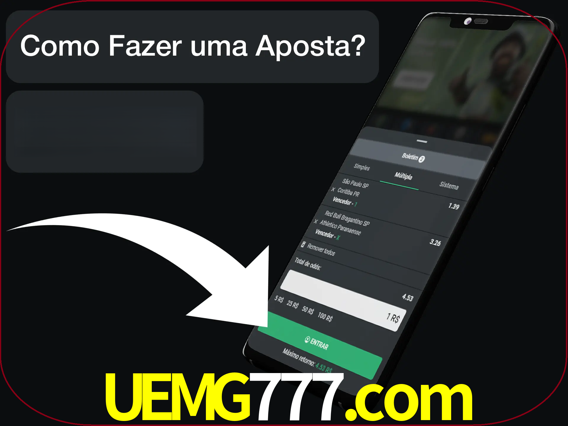 Preencha sua aposta e aguarde o resultado.